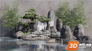 Rockery Skp Files